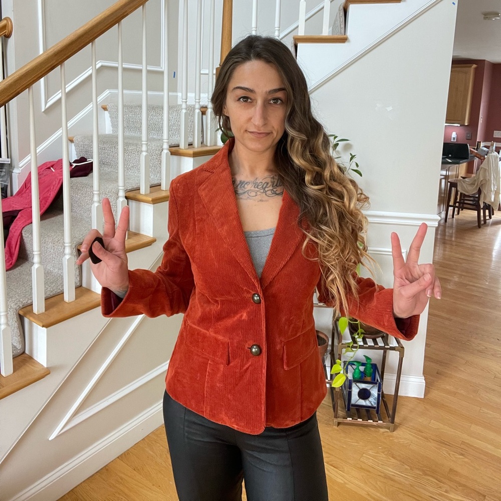 Ruff Hewn Boho Essential Corduroy Blazer/Jacket